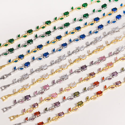 Adjustable Natural Stone Light Luxury Premium Bracelet. Shop Now 🛍️