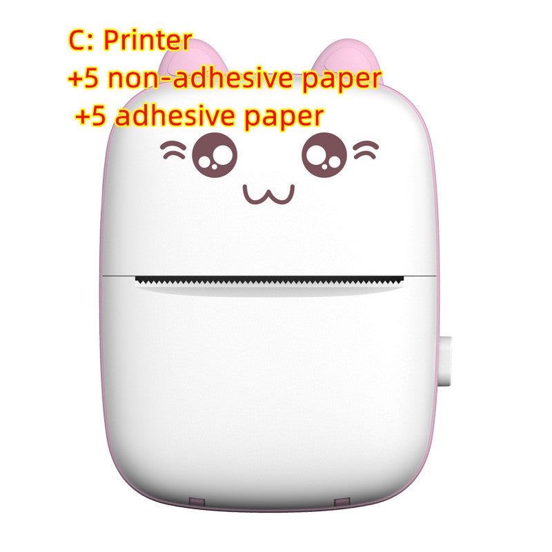 Mini Printer Portable Mini Bluetooth WiFi New Wrong Printer Mobile Phone Photo Title Note Hot Print Pocket Student Error Label Printer. Shop Now 🛍️