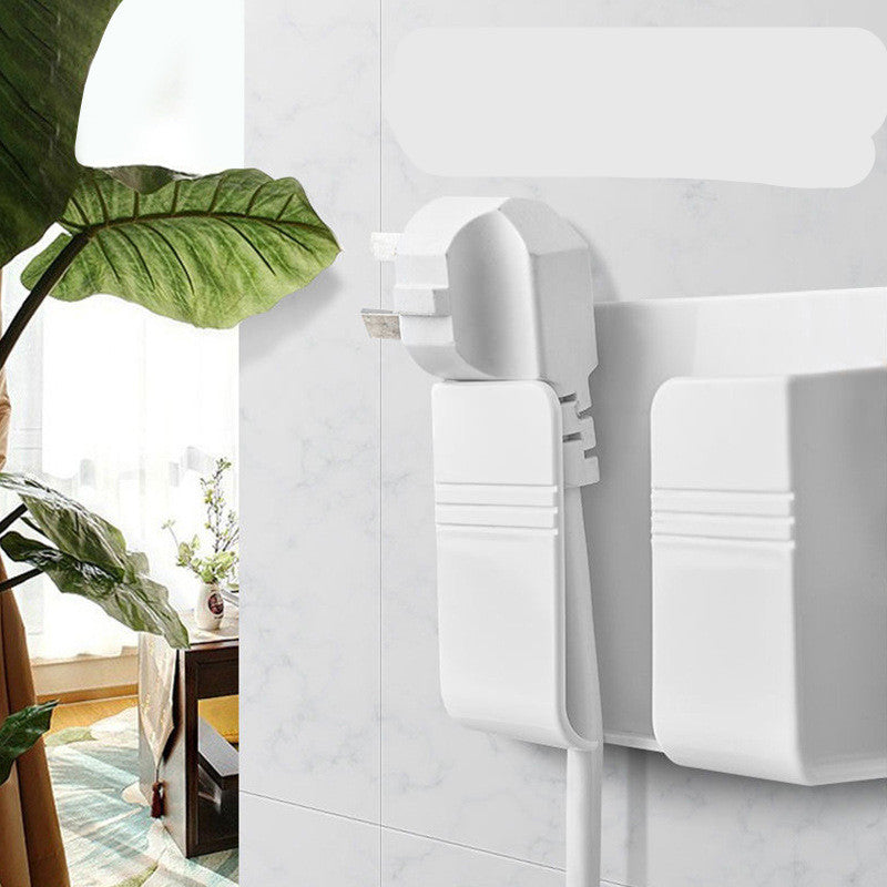 Mobile Phone Charging Storage Rack Punch-free Sticky Storage Box. Shop Now 🛍️