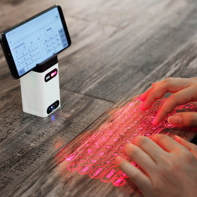 LEING FST Virtual Laser Keyboard Bluetooth Wireless Projector Phone Keyboard For Computer Pad Laptop With Mouse Function. Shop Now 🛍️
