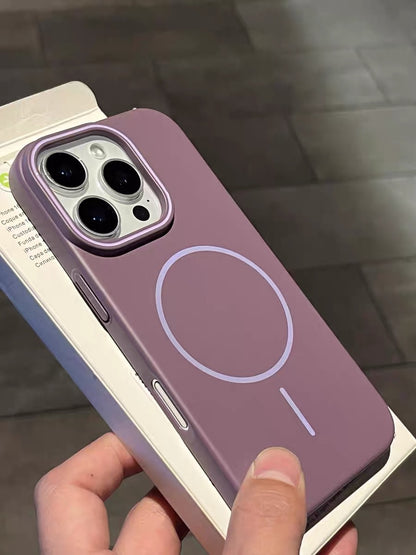Fine Circle Magnetic Phone Case Frosted Hard Shell. Shop Now 🛍️
