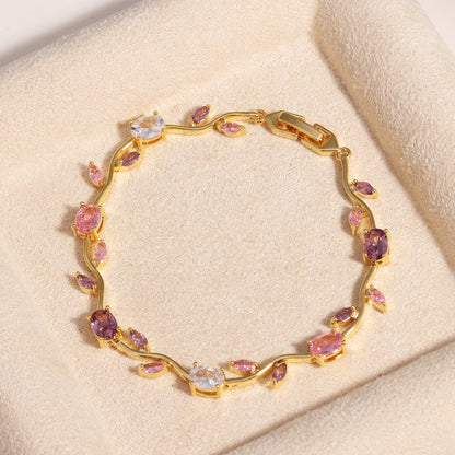 Adjustable Natural Stone Light Luxury Premium Bracelet. Shop Now 🛍️