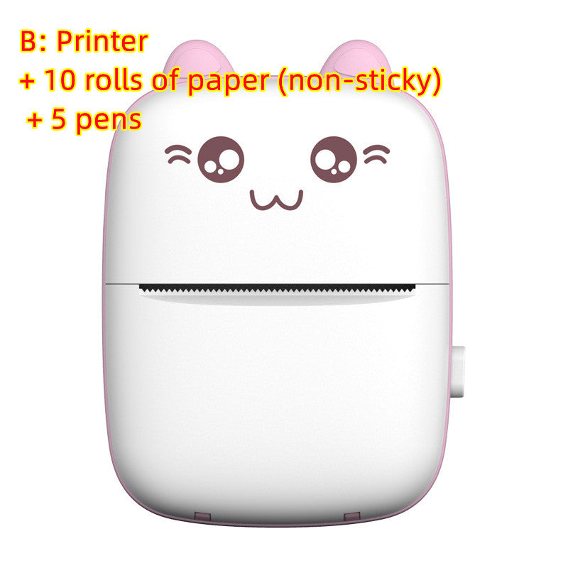 Mini Printer Portable Mini Bluetooth WiFi New Wrong Printer Mobile Phone Photo Title Note Hot Print Pocket Student Error Label Printer. Shop Now 🛍️