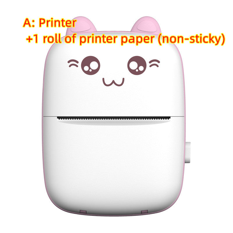 Mini Printer Portable Mini Bluetooth WiFi New Wrong Printer Mobile Phone Photo Title Note Hot Print Pocket Student Error Label Printer. Shop Now 🛍️
