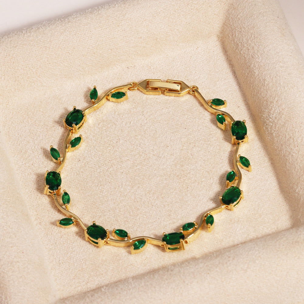 Adjustable Natural Stone Light Luxury Premium Bracelet. Shop Now 🛍️