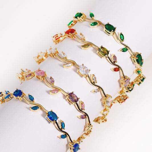 Adjustable Natural Stone Light Luxury Premium Bracelet. Shop Now 🛍️