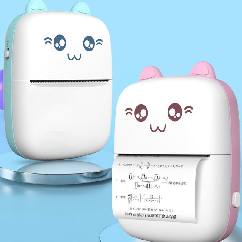 Mini Printer Portable Mini Bluetooth WiFi New Wrong Printer Mobile Phone Photo Title Note Hot Print Pocket Student Error Label Printer. Shop Now 🛍️
