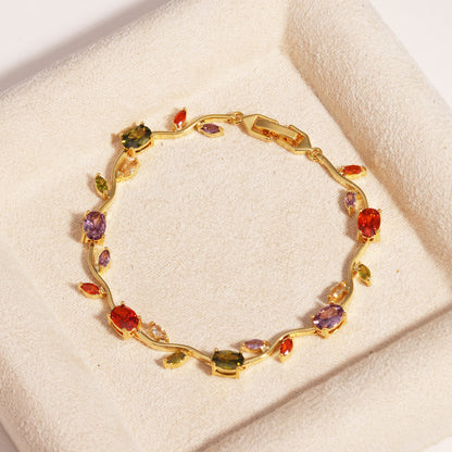 Adjustable Natural Stone Light Luxury Premium Bracelet. Shop Now 🛍️